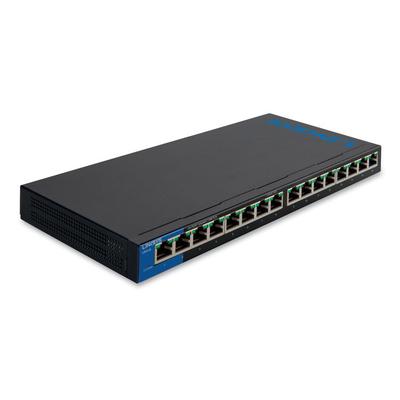 LINKSYS Business Desktop Gigabit PoE+ Switch, 16 Ports (LNKLGS116P) LINKSYS™ Switches