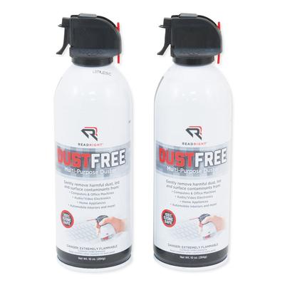 Read Right DustFree Multipurpose Duster, 2 10oz Cans/Pack (REARR3722) Pack of 2 Read Right(R) Electronics Cleaning Supplies