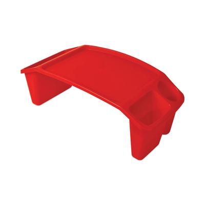 deflecto Antimicrobial Lap Desk, Rectangular, 23.35w x 12d x 8.53h, Red (DEF39502RED) Each deflecto® Tables