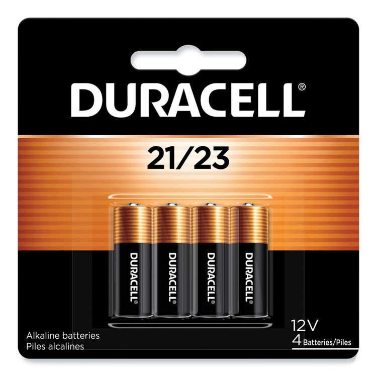 Duracell Specialty Alkaline Batteries, 21/23, 12 V, 4/Pack (DURMN21B4PK) Pack of 4 Duracell®