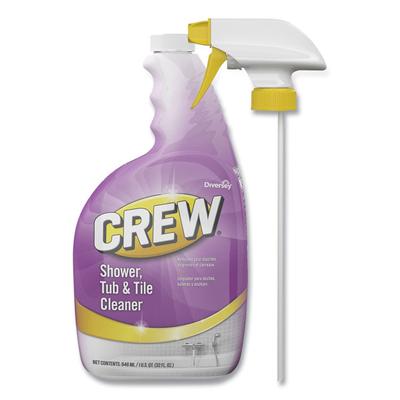 Diversey Crew Shower, Tub and Tile Cleaner, Liquid, 32 oz, 4/Carton (DVOCBD540281) Case of 4 DiverseyTM Bathroom Cleaners