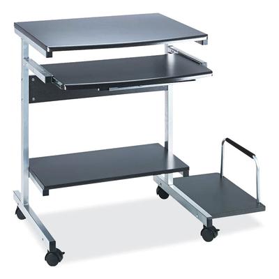 Safco Eastwinds Series Portrait PC Desk Cart, 36" x 19.25" x 31", Anthracite, Ships in 1-3 Business Days (SAF946ANT) Each Safco® Computer Desks & Mobi