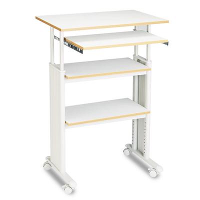 Safco Muv Stand-Up Adjustable-Height Desk, 29.5" x 22" x 35" to 49", Gray (SAF1929GR) Each Safco® Sit-Stand Desks