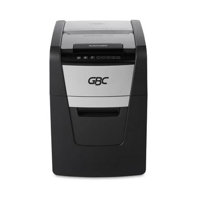 GBC AutoFeed+ 100X Super Cross-Cut Home Office Shredder, 100 Auto/8 Manual Sheet Capacity (GBCWSM1757602) Each GBC® Shredders