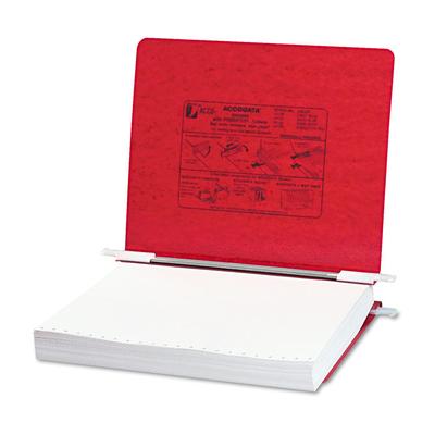 ACCO PRESSTEX Covers with Storage Hooks, 2 Posts, 6" Capacity, 11 x 8.5, Executive Red (ACC54129) Each Data/Hanging Binders