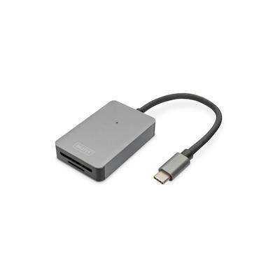 DIGITUS USB-C Card Reader, 2 Port, High Speed Image