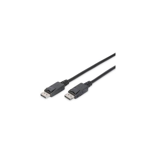 ASSMANN DisplayPort Kabel 5.0mVerriegelung Full HD 1080p sw.