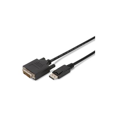 ASSMANN DisplayPort Adapterkabel DP-DVI 2.0m DP 1.1a sw.