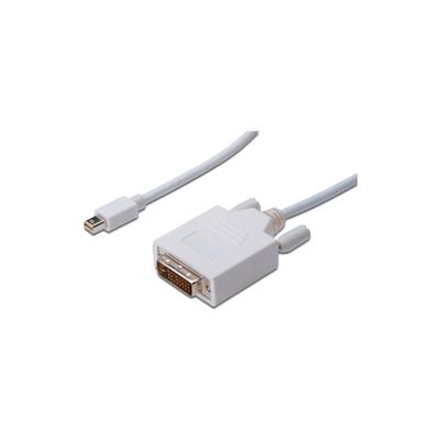 DIGITUS DisplayPort Adapterkabel, miniDP- DVI(24+1) ST/ST 2,0m Image