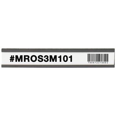 1 x 6" Magnetic C-Channel Cardholders, Case Of 25 (LH192)