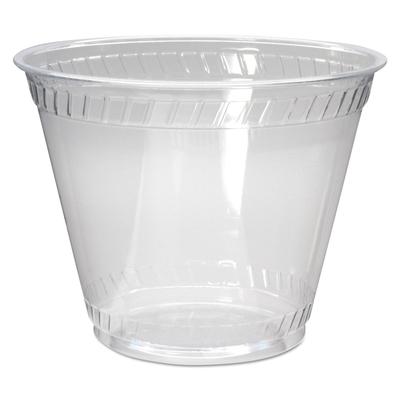 Fabri-Kal 9509100 Greenware Cold Drink Cups, 9 oz, Clear, Old Fashioned, 50/Sleeve, 20 Sleeves/Carton - Case of 1000