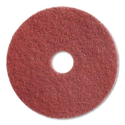 Diversey DD5867738 Twister Floor Pad, 17" Diameter, Red, 2/Carton - Case of 2