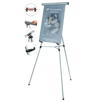 MasterVision™ FLX09102MV Telescoping Tripod Display Easel, Adjusts 35