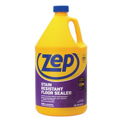 Zep Inc. ZUFSLR128EA Stain Resistant Floor Sealer, 1 gal Bottle ZPEZUFSLR128EA