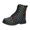 Stiefel LICO "Freizeitstiefel Isalie", Gr. 32, schwarz, Synthetik, Schuhe