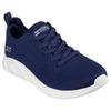 Sneaker SKECHERS "BOBS B FLEX LO-GRACEFUL STRIDE", Damen, Gr. 35, blau (navy), Textil, sportlich, Schuhe, mit leichter EVA-Laufsohle