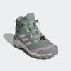 Wanderschuh ADIDAS TERREX "TERREX MID GORE-TEX", Gr. 40, grün (silber grün, putty mauve, preloved fig), Textil, Synthetik, sportlich, Schuhe