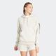 Kapuzensweatshirt ADIDAS SPORTSWEAR "W SL FT HD", Damen, Gr. XXL, grau (wonder aluminium, weiß), Obermaterial: 70% Baumwolle, 30% Polyester, sportlich, Sweatshirts
