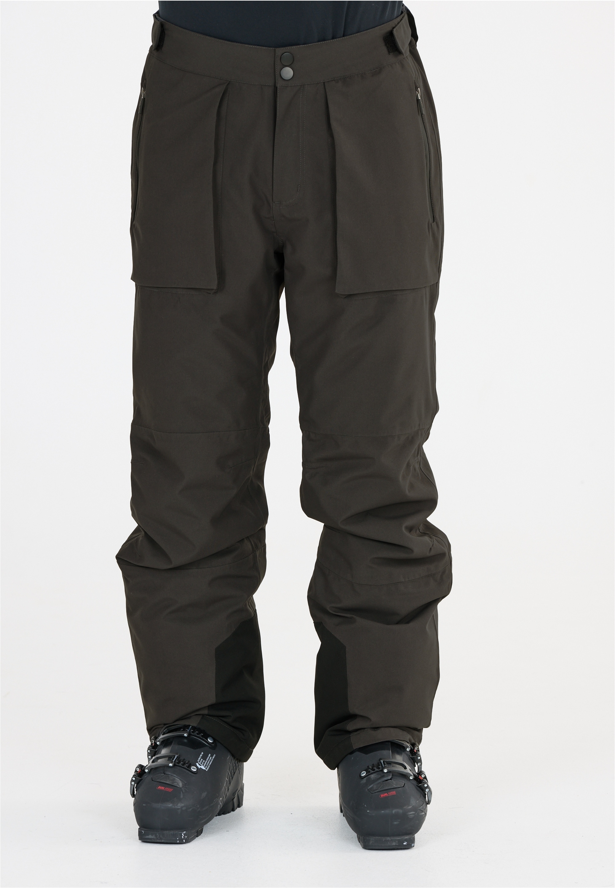 Skihose SLOPE "Killy", Herren, Gr. XXL, US-Größen, grau (dunkelgrau), 100% Polyester, unifarben, lang, Hosen, aus wetterfestem und atmungsaktivem Material Image