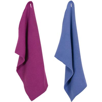 Geschirrtuch PAD "Monte", lila (lila, violet), H:1cm L:45cm T:30cm, 100% Baumwolle, Geschirrtücher Image