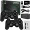 New Wireless Retro Game Console, Plug & Play Video Tv Game Stick With 10000+ Games Built-In, 9 Emulators, 4K Hdmi Output For Tv With Dual 2.4G Wireless Controllers