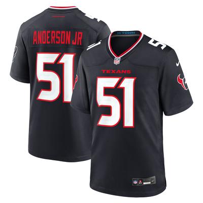 Houston Texans Nike Game Heimtrikot - Marineblau - Will Anderson Jr - Herren Image