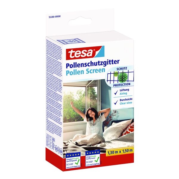 tesa Fenster-Pollenschutzgitter 120 x 240 cm, 120x240 cm Image
