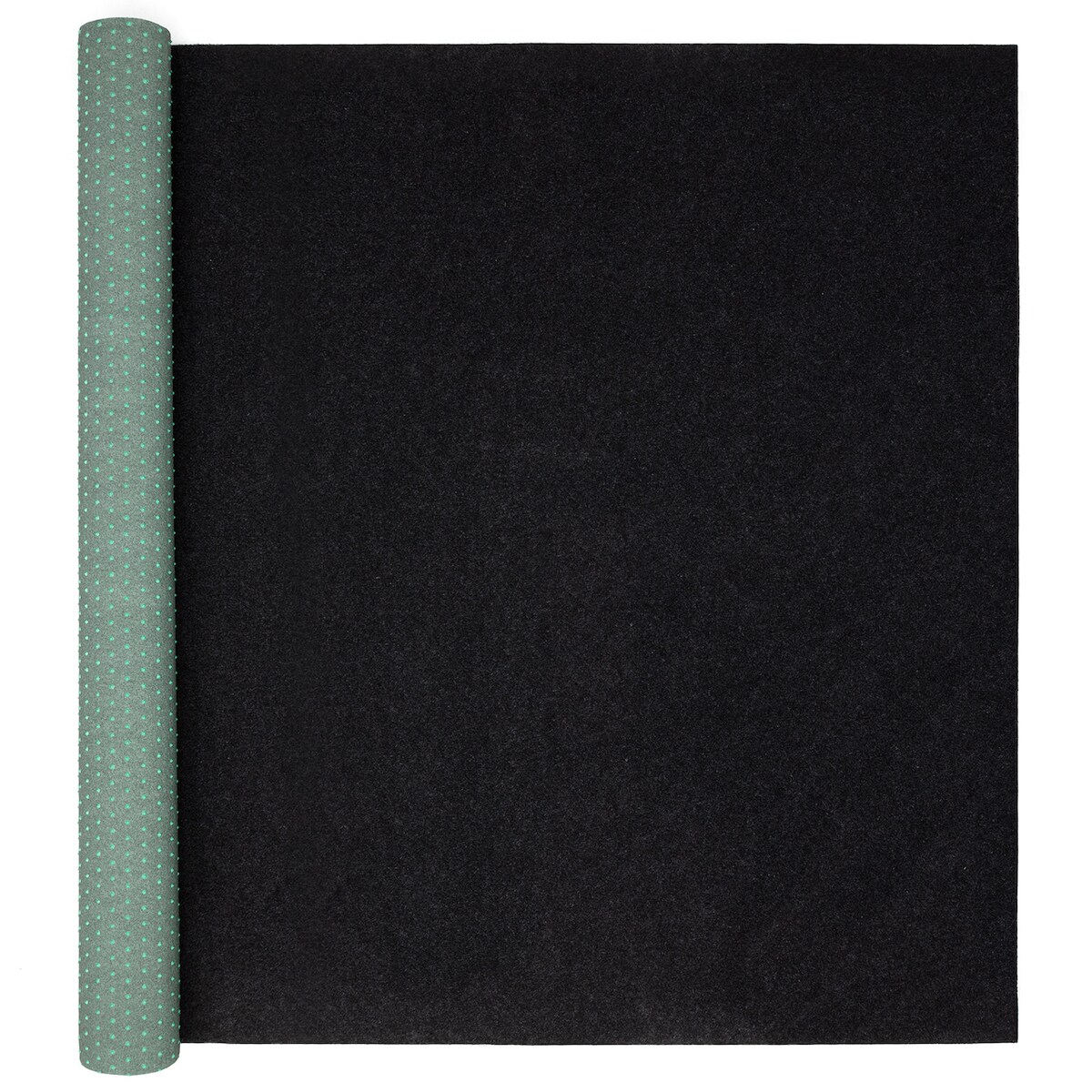 Midori Rasenteppich 67 x 400 cm Schwarz mit Noppen Kunstrasen Teppich Balkon Terrasse Outdoor Image