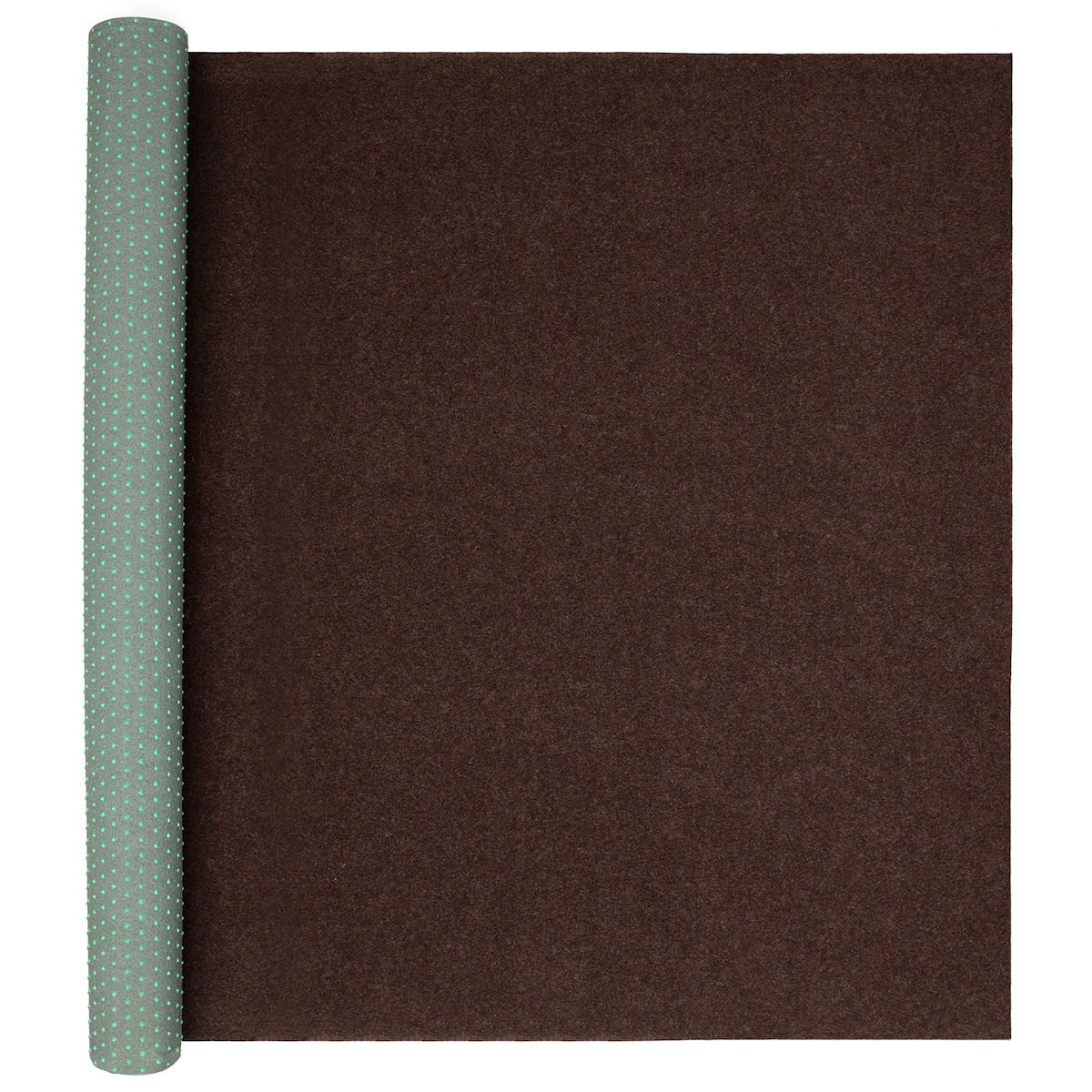 Midori Rasenteppich 100 x 3000 cm Braun mit Noppen Kunstrasen Teppich Balkon Terrasse Outdoor Image