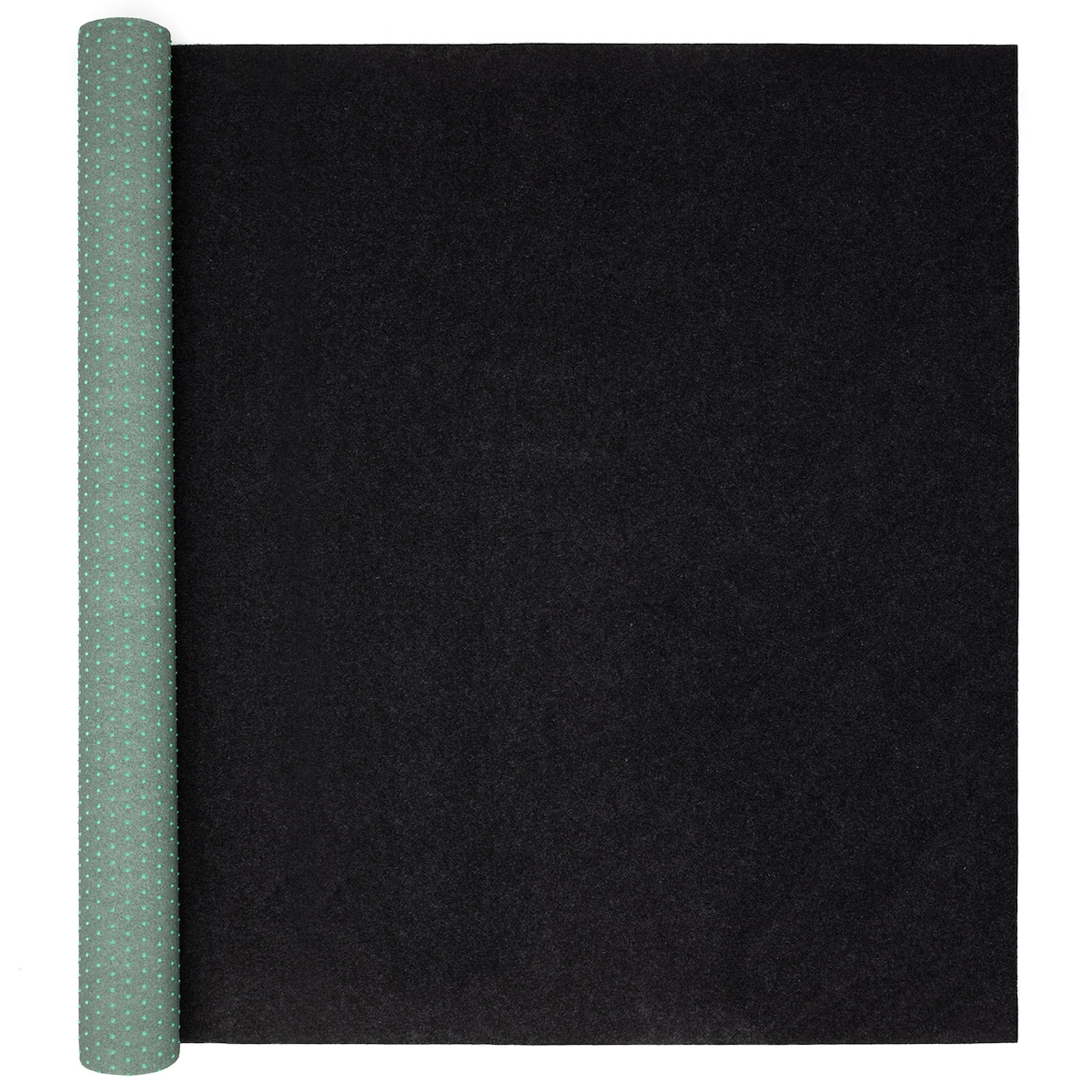 Midori Rasenteppich 200 x 3000 cm Schwarz mit Noppen Kunstrasen Teppich Balkon Terrasse Outdoor Image