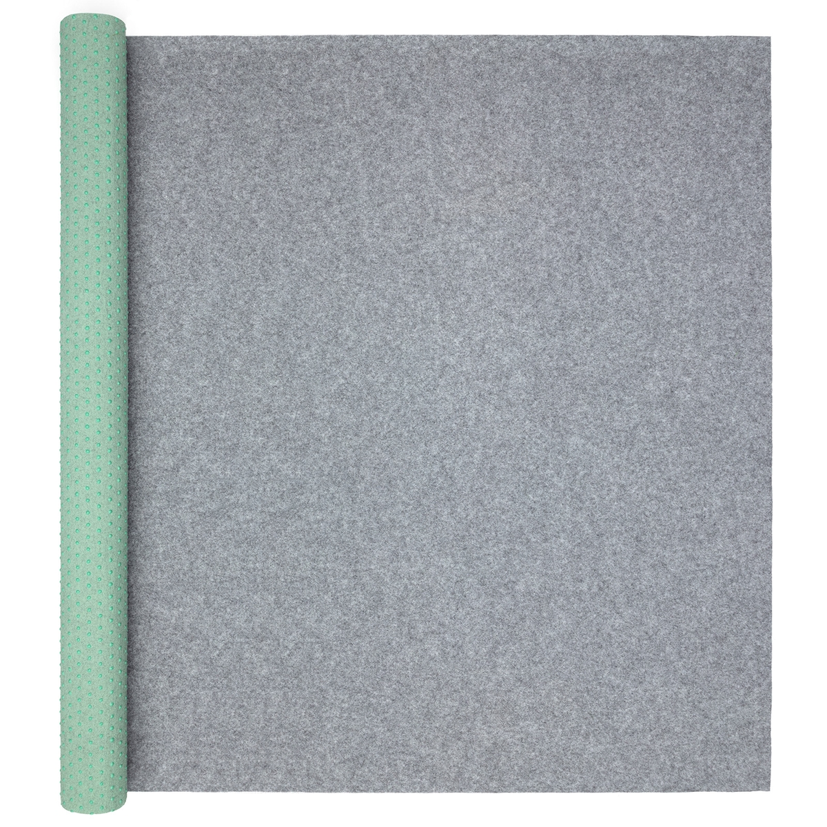 Midori Rasenteppich 67 x 900 cm Grau mit Noppen Kunstrasen Teppich Balkon Terrasse Outdoor Image