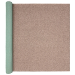 Midori Rasenteppich 200 x 1000 cm Beige mit Noppen Kunstrasen Teppich Balkon Terrasse Outdoor Image