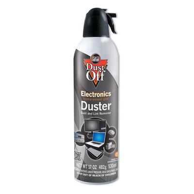 Dust-Off Disposable Compressed Air Duster, 17 oz Can, 2/Pack (FALDPSJMB2) Pack of 2 Dust-Off® Compressed Air Dusters