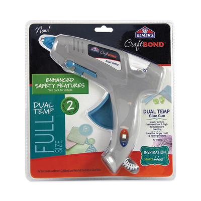 Elmer's CraftBond Glue Gun, 40 W, Blue/Gray (EPIE6050) Each Elmer's® Glue Guns
