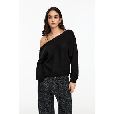 Asymmetric Soft Knit Jumper