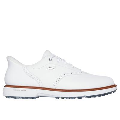 Skechers Men's Slip-ins: GO GOLF Prestige SL Shoes | Size 8.0 | White | Leather/Synthetic/Textile | Arch Fit