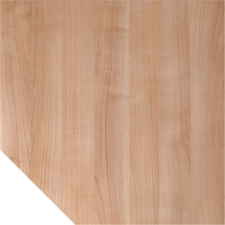 Hammerbacher Verkettungsplatte trapezform 120x120cm mit Fuß Nussbaum/Silber Image
