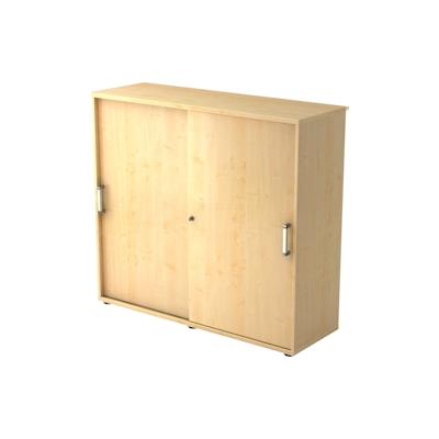 Hammerbacher Schiebetürenschrank Serie 9 3OH BxTxH 120x40x110cm Griff CE Ahorn/Ahorn