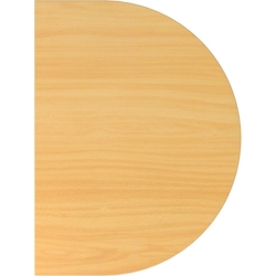 Hammerbacher Ansatzplatte 60x80cm Systembohrung Buche Image