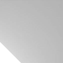 Hammerbacher Verkettungsplatte trapezform 120x120cm mit Fuß Grau/Chrom Image