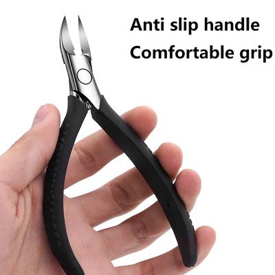 TEMU Toe Nail Trimming Foot Nail Care Tool Sharp Nail Clippers Thick In-grown Stainless Steel Nail Clippers Image