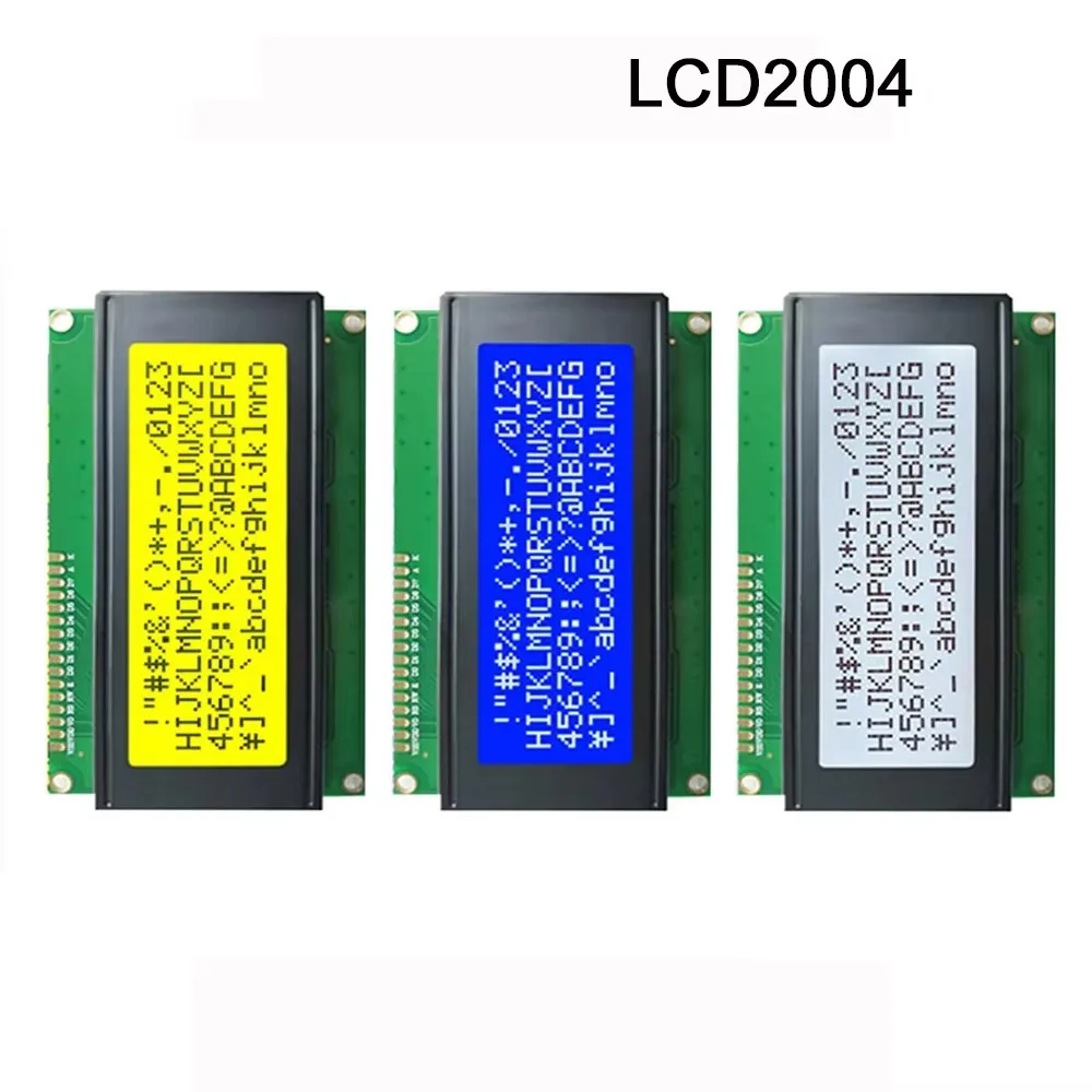 LCD2004 Bildschirm 2004 20x4 2004A Blau/Grün/Grau Bildschirm SPLC780D Zeichen LCD IIC I2C Serielles Schnittstellenadaptermodul AIP31066 Image