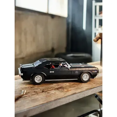 Auf Lager Technische MOC DIY 10304 Rennen Muscle Car Bausteine Ziegel Spielzeug für Jungen