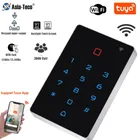 Wifi Tuya App Tastiera di controllo accessi RFID 2000 utenti EM 125KHz o IC Lettore di schede touch autonomo per sistema di controllo accessi