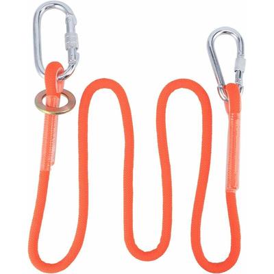 Professionelles Nylon-Sicherheits-Lanyard mit Haken – hochfester Absturzsicherungs-Klettergurt, 1,5