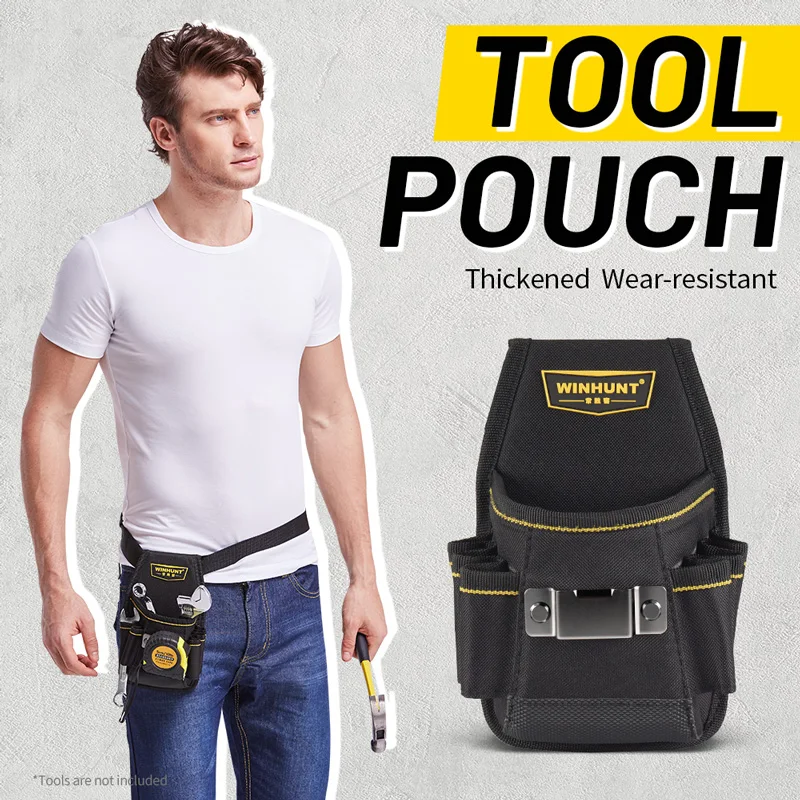 Ensemble de ceinture à outils 1 pièce, comprend une petite pochette à outils, une pochette à outils pour électricien et charpentier avec clip de ceinture, des ceintures ool, un sac à outils