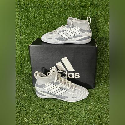 Adidas Shoes | Adidas Ace 17.3 Indoor Soccer Shoes, Size 11c Kids , Color Grey/White/Black | Color: Gray/White | Size: 11b