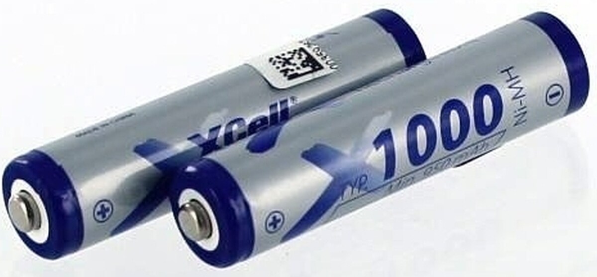 AGI Akku für Siemens Gigaset A400 NiMH 2,4 Volt 1000 mAh silberfarben Image