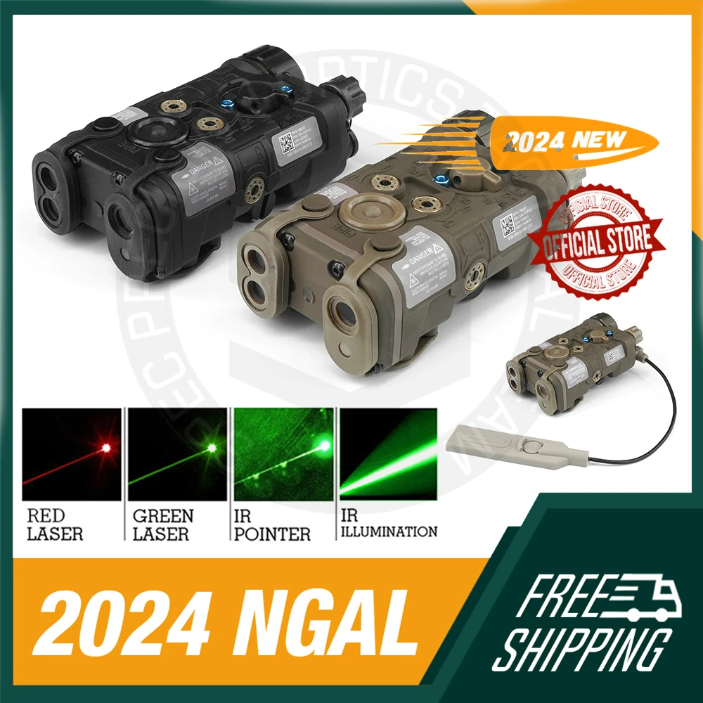 Verbesserter Ver IS-EG NGAL MK2 Laserpointer mit Ziellaser IR-Beleuchtung / VIS Laser Deluxe Ver Hold Zero mit 5,56 NATO (223 mm) Image