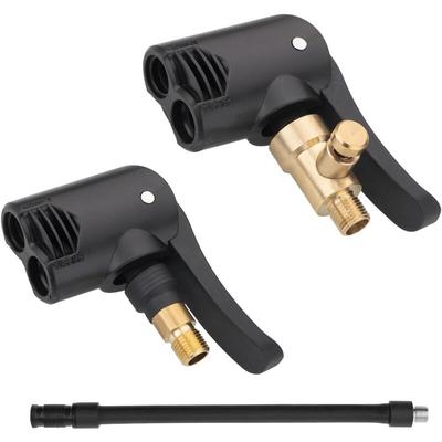 Ahlsen - Autoreifen-Ventiladapter, Pumpenfüller mit Messingspitze, Ersatzpumpenkopf mit Gewinde und